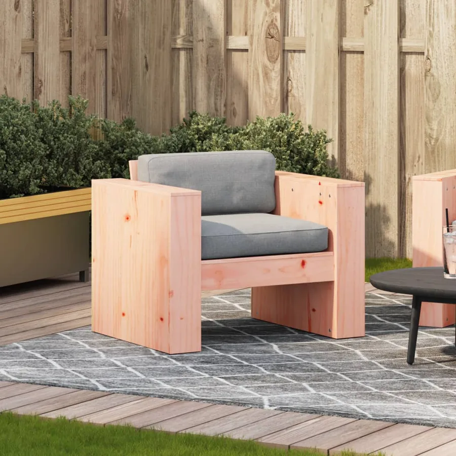 Canapé de jardin 79x60x62 cm bois massif douglas - 3