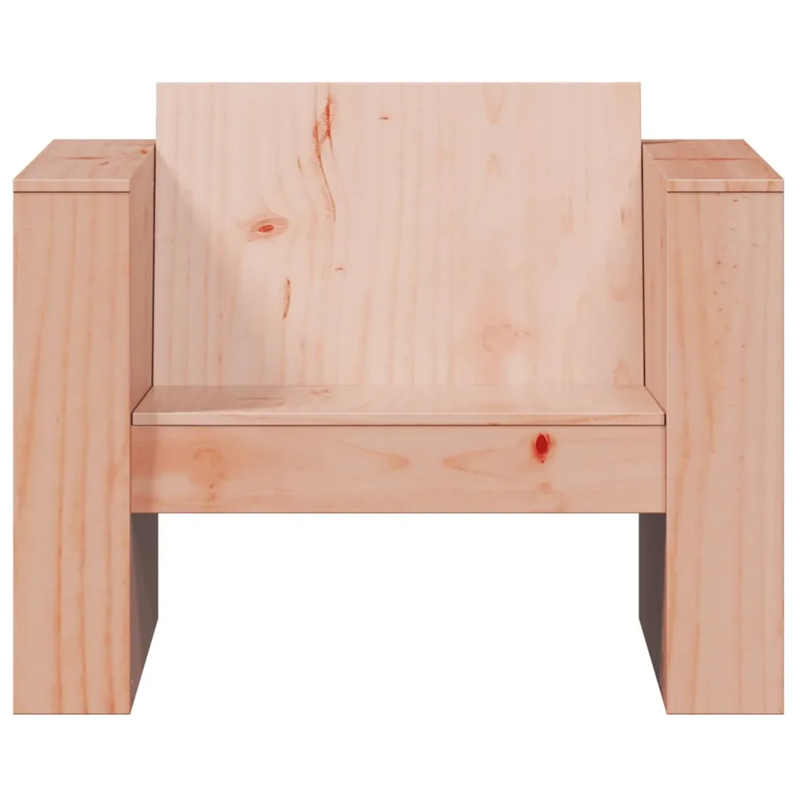 Canapé de jardin 79x60x62 cm bois massif douglas - 4