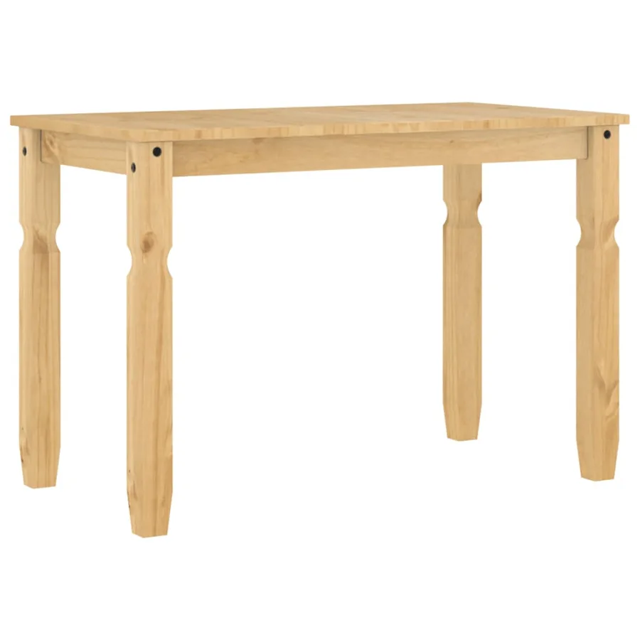 Table à manger Corona 112x60x75 cm bois massif de pin - 2