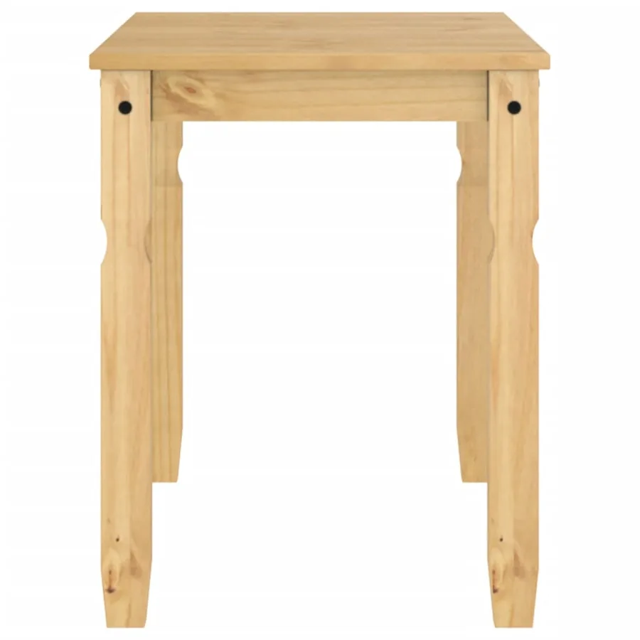 Table à manger Corona 112x60x75 cm bois massif de pin - 5
