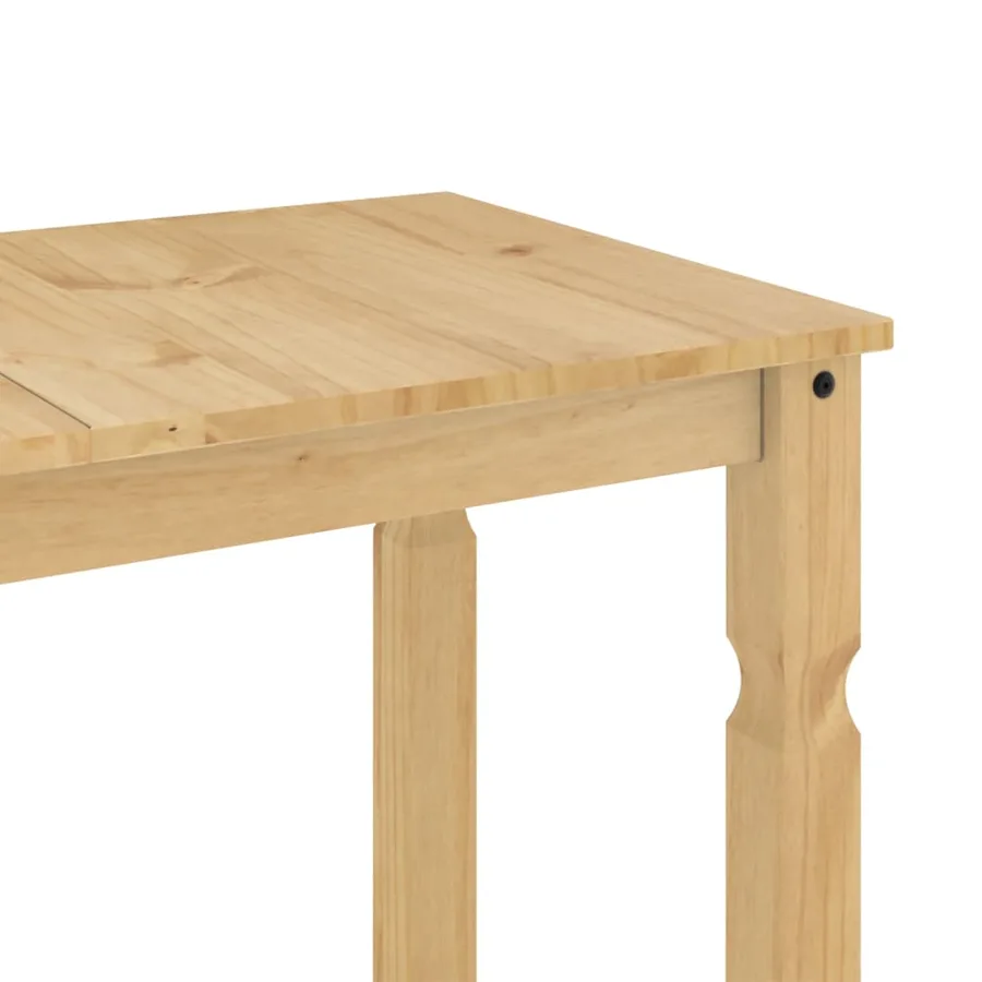 Table à manger Corona 112x60x75 cm bois massif de pin - 7