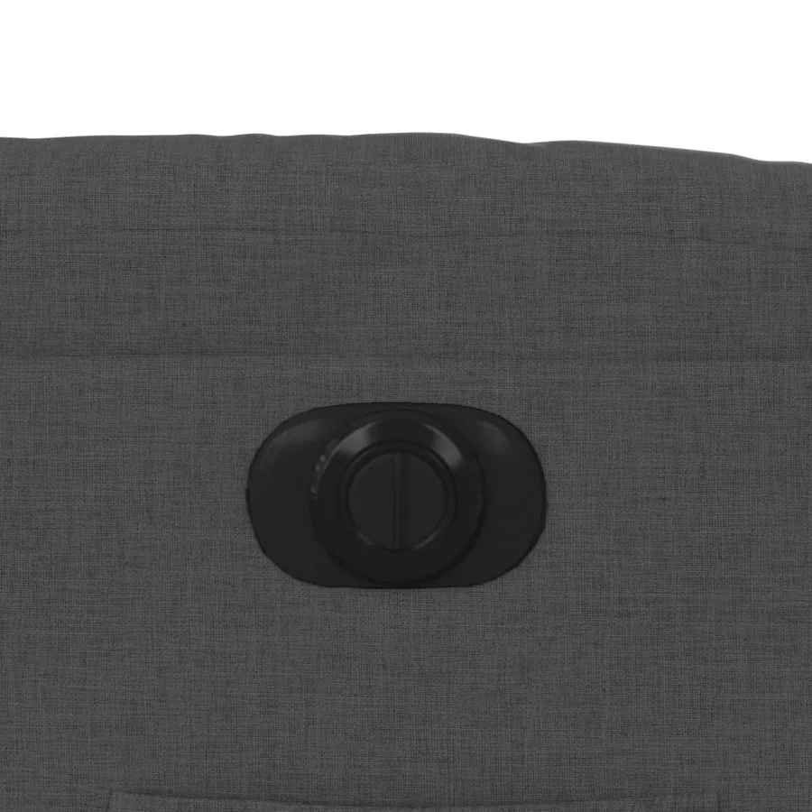 Fauteuil inclinable électrique Gris foncé Tissu - 12