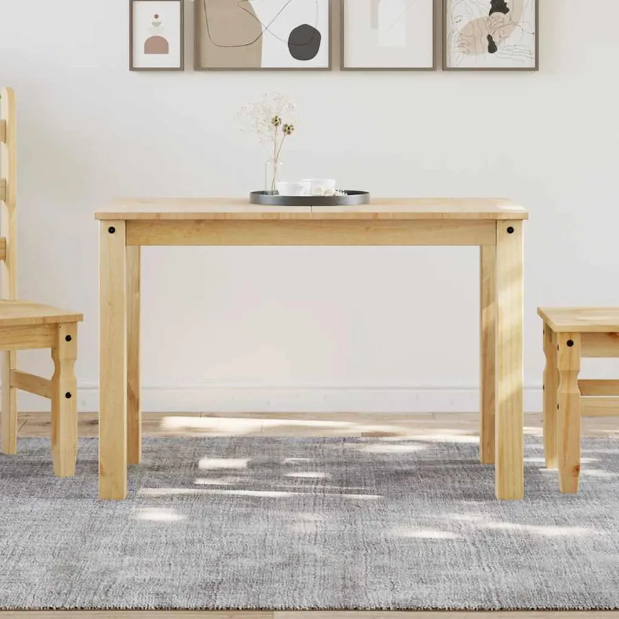 Table à manger PANAMA 112x60x75 cm bois massif de pin