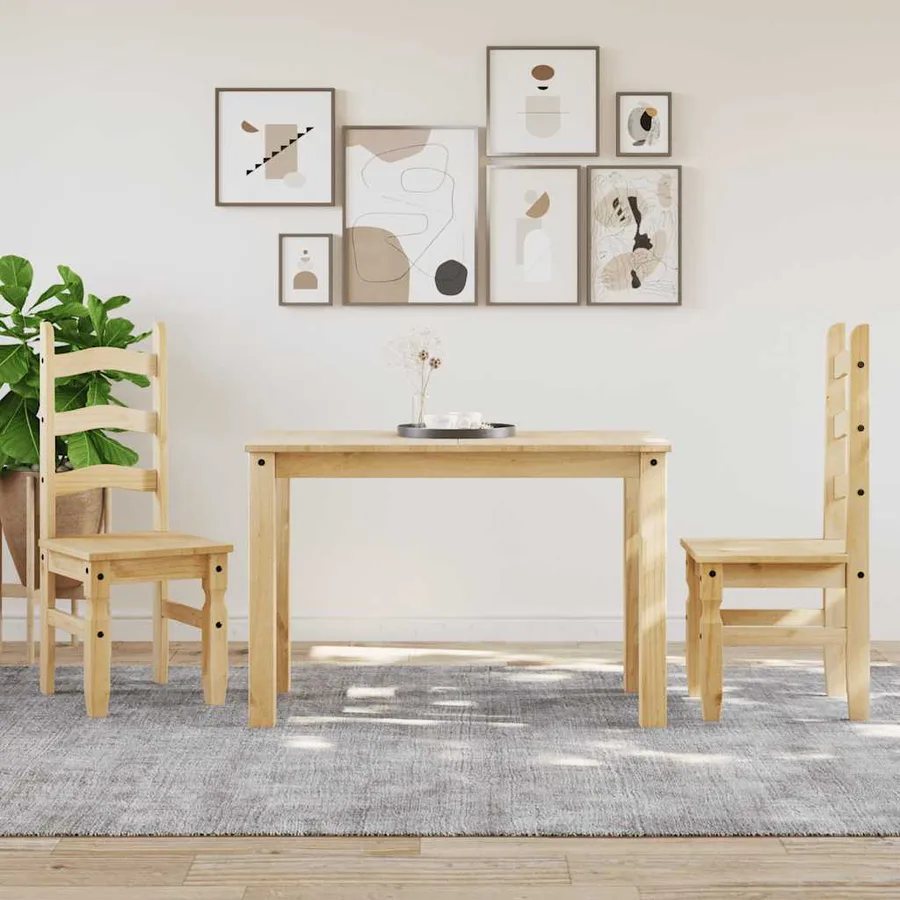 Table à manger PANAMA 112x60x75 cm bois massif de pin - 3