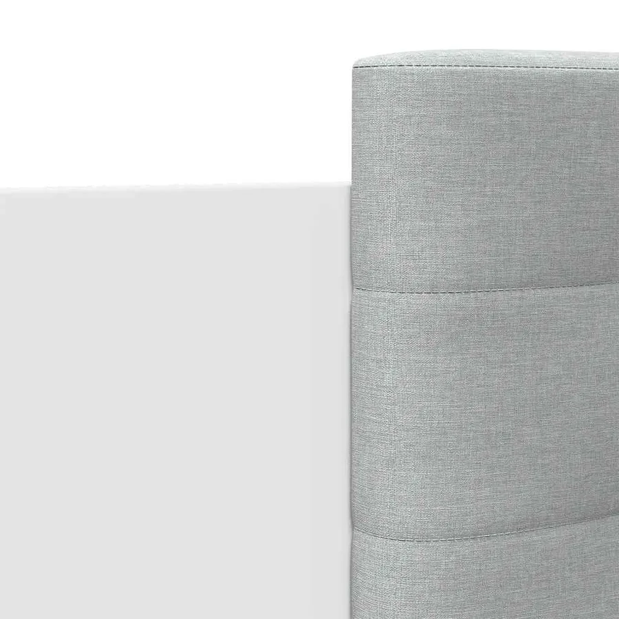 Cadre de lit sans matelas blanc 160x200 cm - 7
