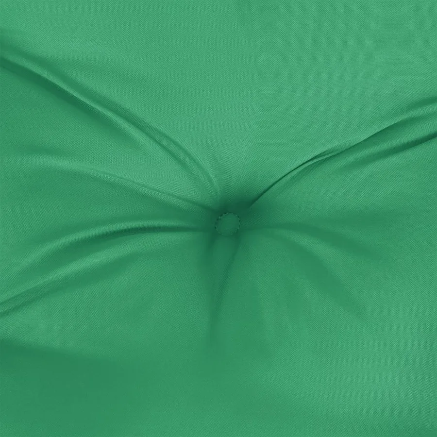 Coussins de chaise à dossier bas lot de 6 vert tissu oxford - 7