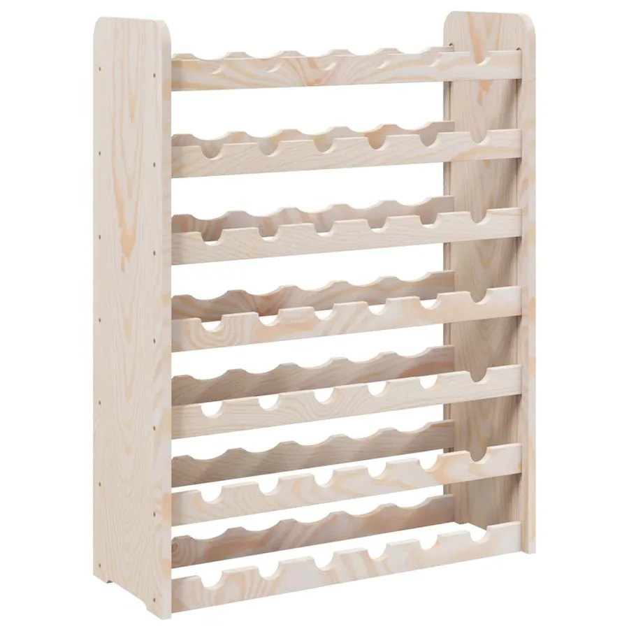 Casier à vin 67,5x25x87 cm Bois de pin massif - 2