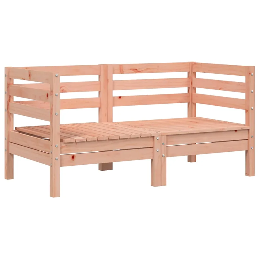 Canapés d'angle de jardin 2 pcs bois massif douglas - 2