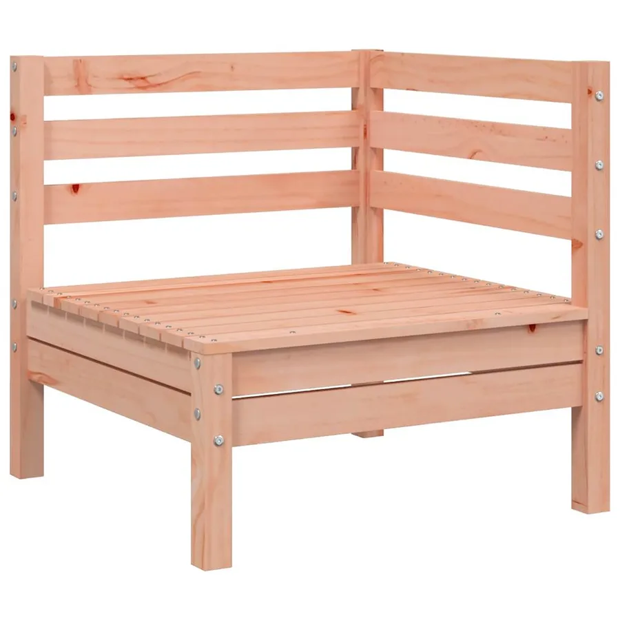 Canapés d'angle de jardin 2 pcs bois massif douglas - 4