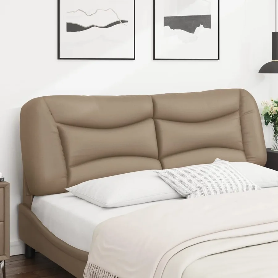 Coussin de tête de lit Hvar cappuccino 160 cm similicuir - 3
