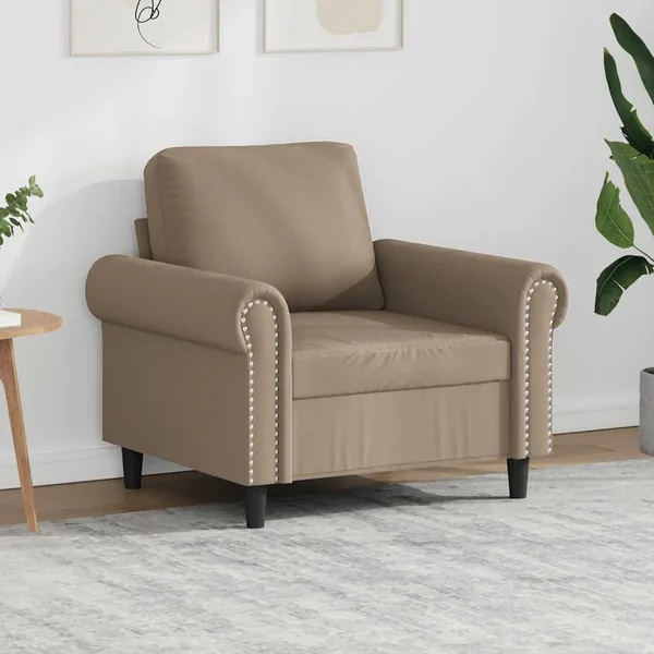 Fauteuil Cappuccino 60 cm Similicuir