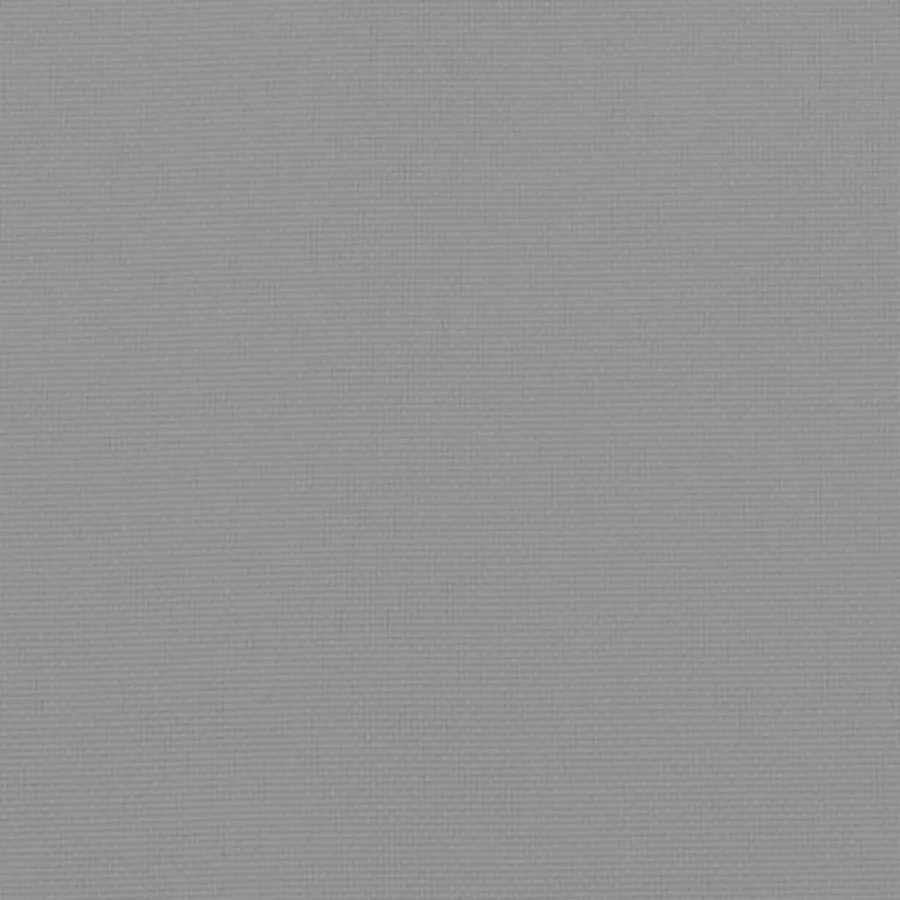Coussins de chaise à dossier bas lot de 6 gris tissu oxford - 9