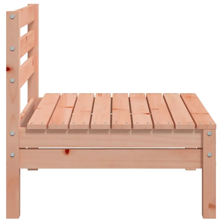 Canapés de jardin sans accoudoirs 4 pcs bois massif douglas - 6