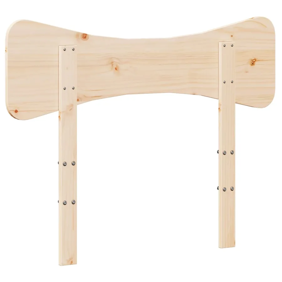 Tête de lit 100 cm bois massif de pin - 6
