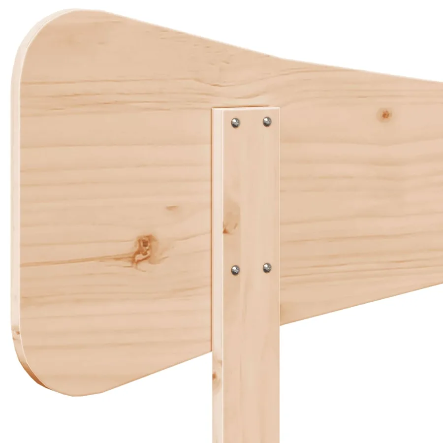 Tête de lit 100 cm bois massif de pin - 7