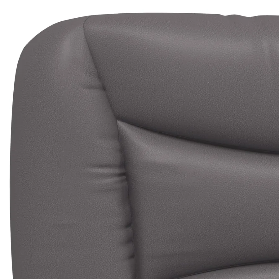 Cadre de lit avec LED sans matelas Hvar gris 200x200 cm - 11