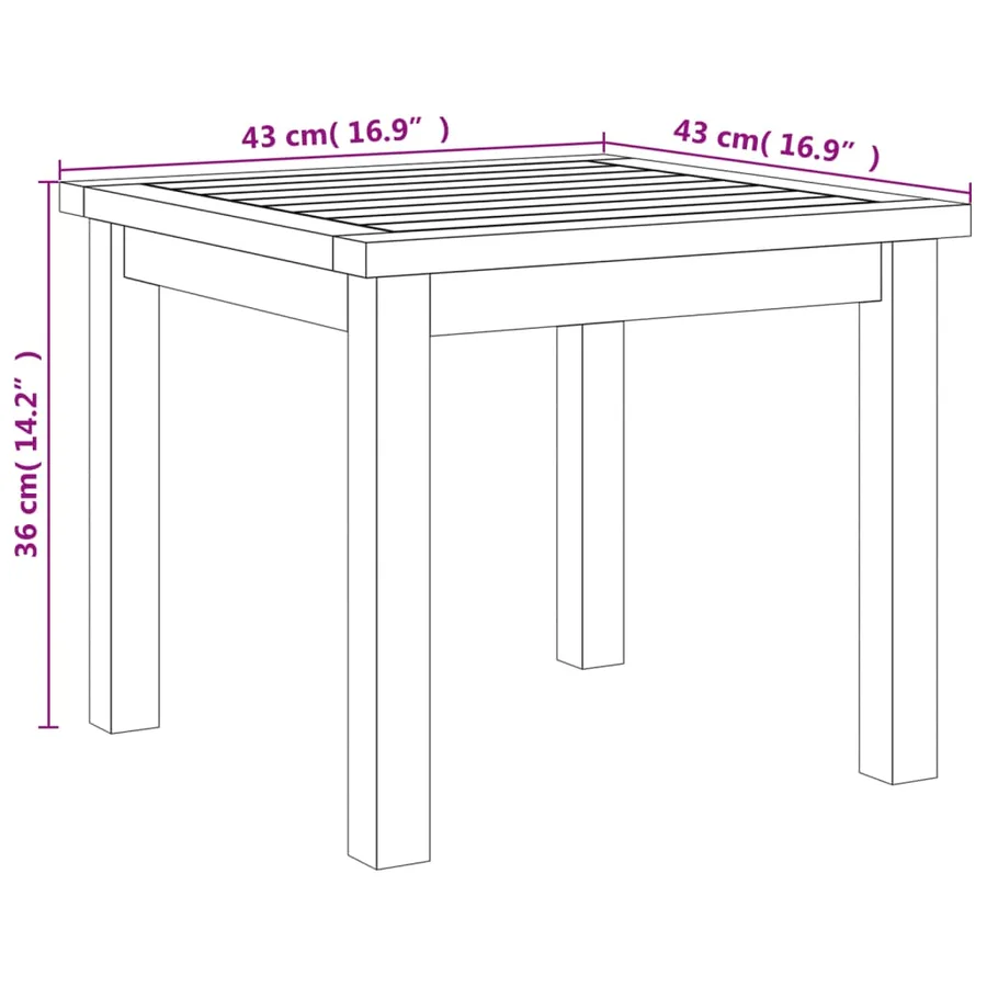 Ensemble de bistro 3 pcs noir résine tressée et bois d'acacia - 11