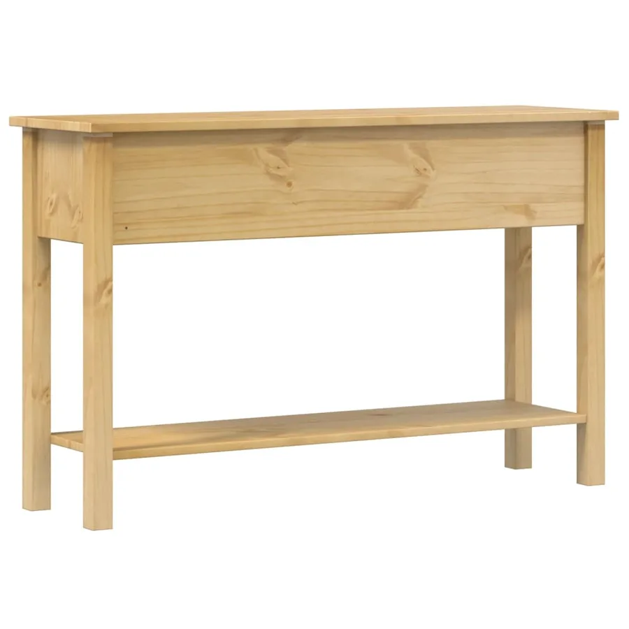 Table console « Corona » 114 x 34,5 x 73 cm Bois de pin massif - 6