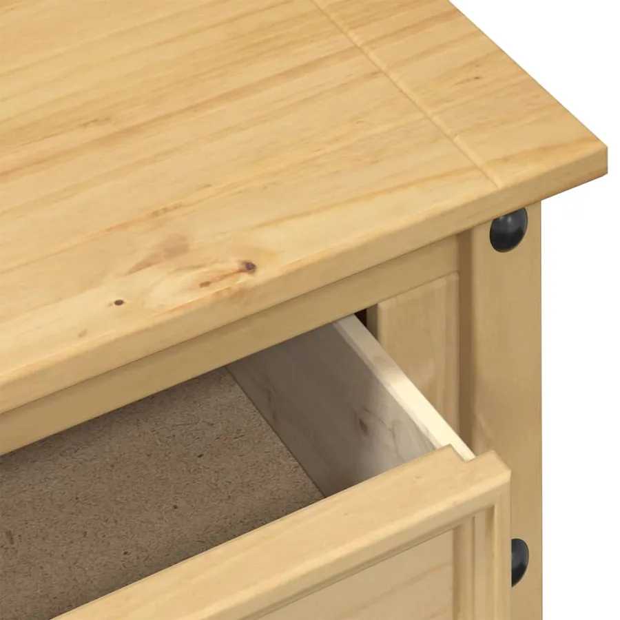 Table console « Corona » 114 x 34,5 x 73 cm Bois de pin massif - 7