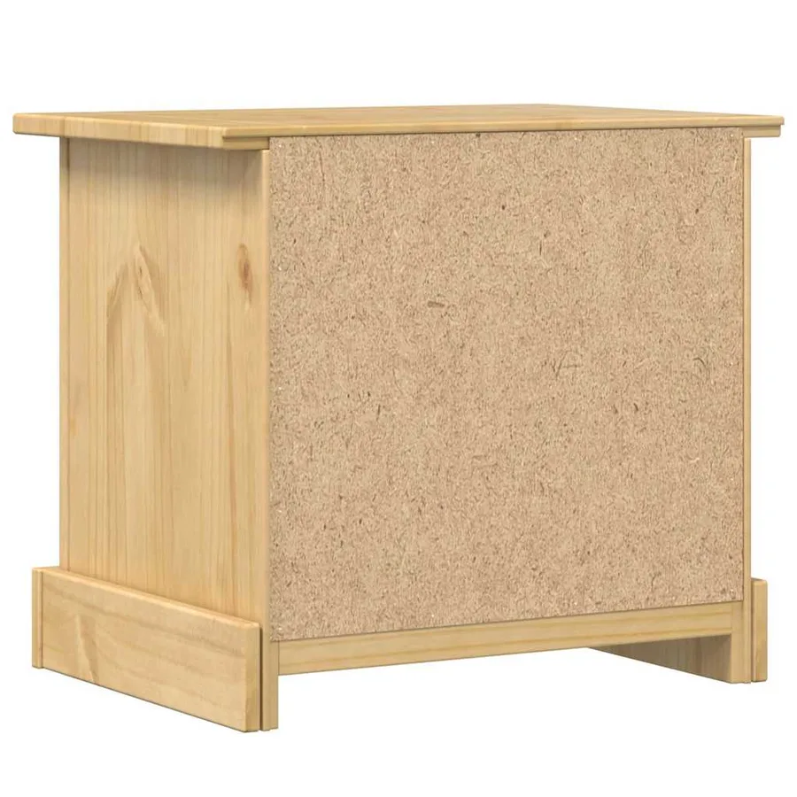 Table de chevet Corona 53x39x47 cm bois de pin massif - 6
