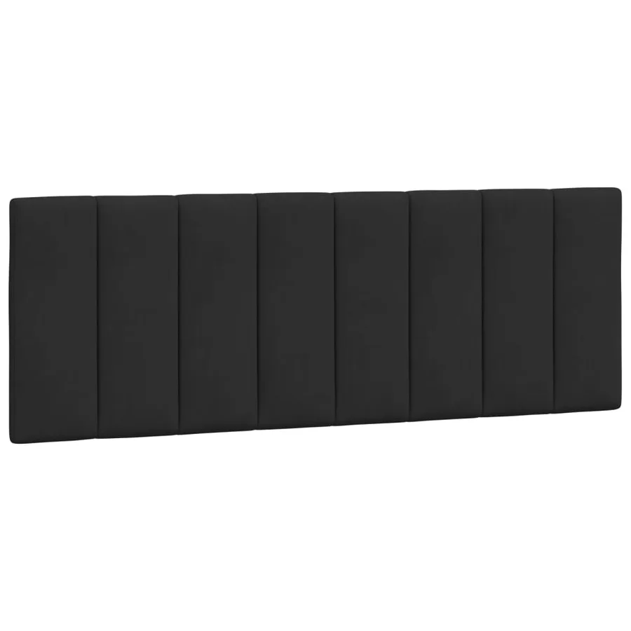 Cadre de lit avec LED sans matelas Hanko noir 120x200 cm velours - 10