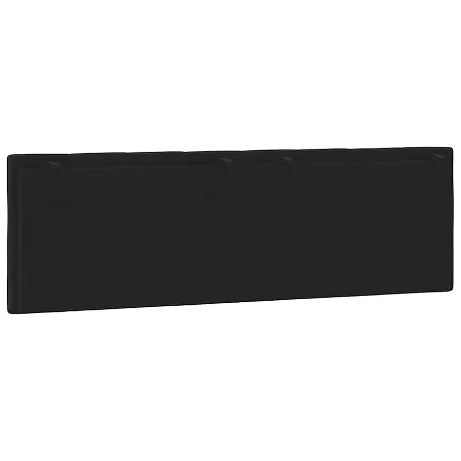 Coussin de tête de lit Hanko noir 160 cm velours - 7