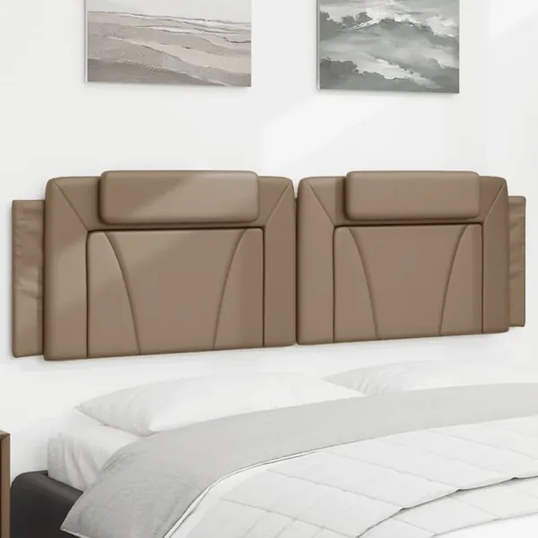 Coussin de tête de lit Viana cappuccino 180 cm similicuir