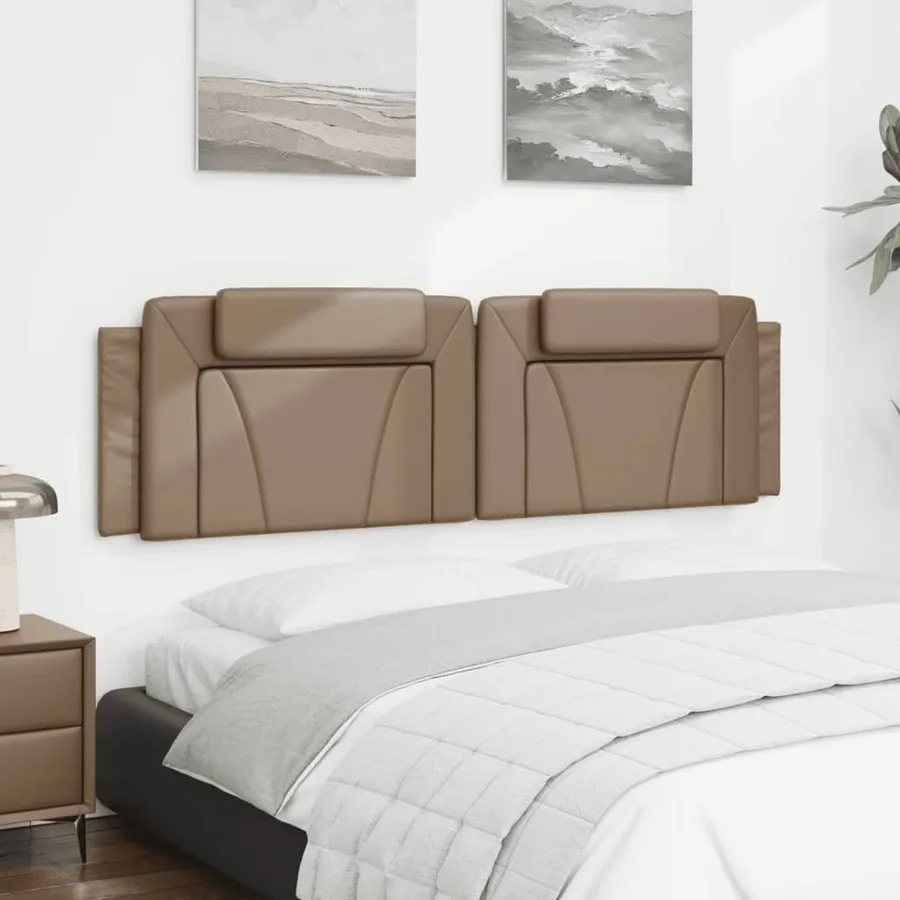 Coussin de tête de lit Viana cappuccino 180 cm similicuir - 4