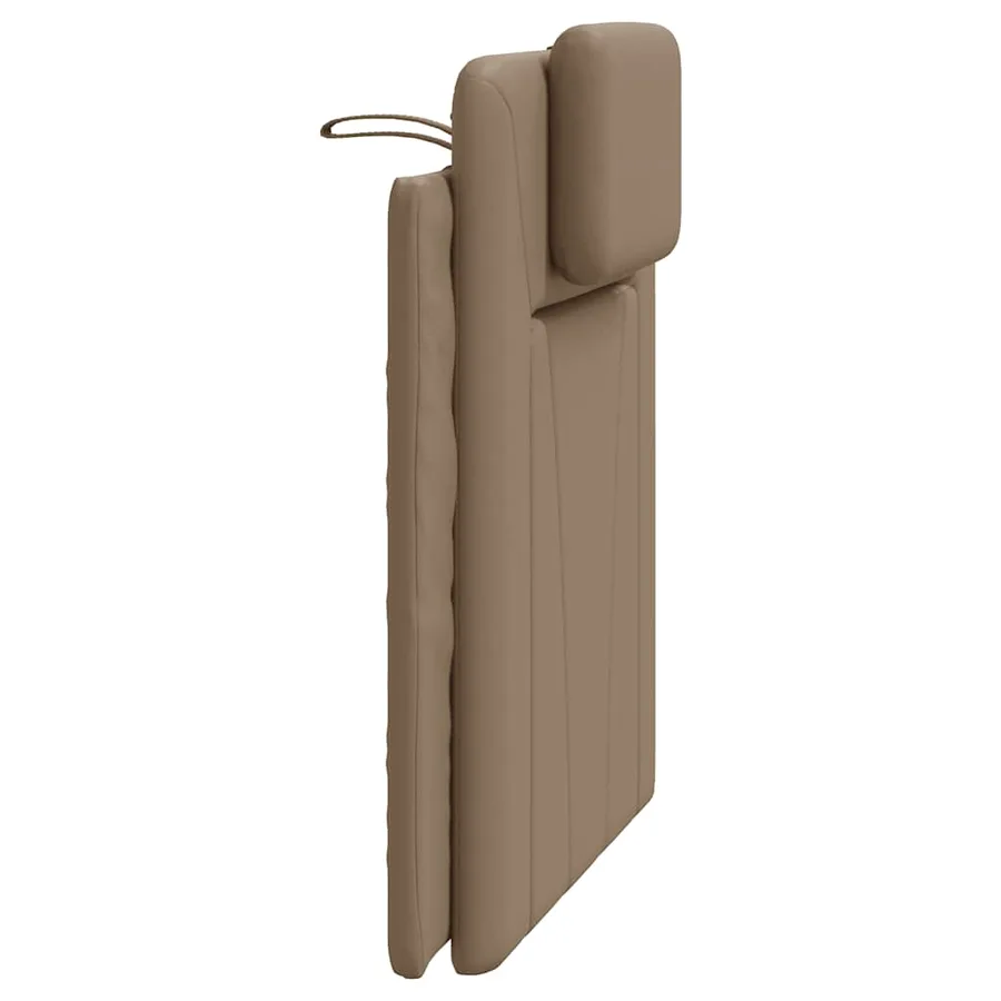 Coussin de tête de lit Viana cappuccino 80 cm similicuir - 6
