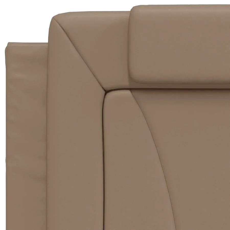Coussin de tête de lit Viana cappuccino 80 cm similicuir - 8