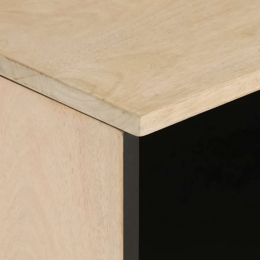 Meuble TV 70x33x46 cm Bois massif de manguier - 6