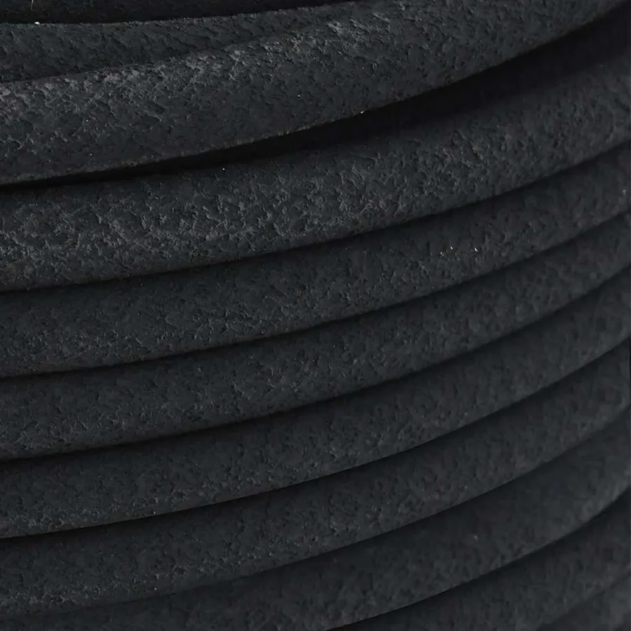 Tuyau d'arrosage de jardin noir 0,6" 100 m caoutchouc - 4