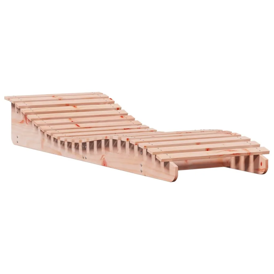 Chaise longue 205x70x31,5 cm bois massif de douglas - 2