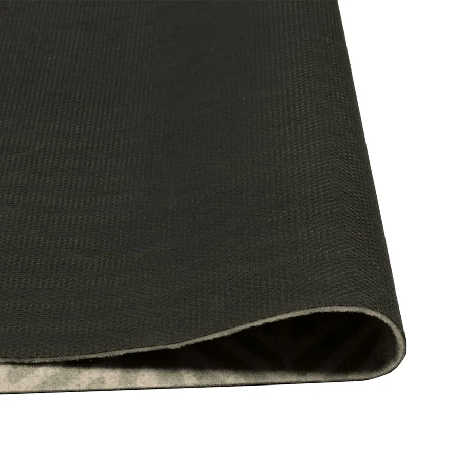 Tapis de cuisine lavable impression feuilles 45x150 cm velours - 4
