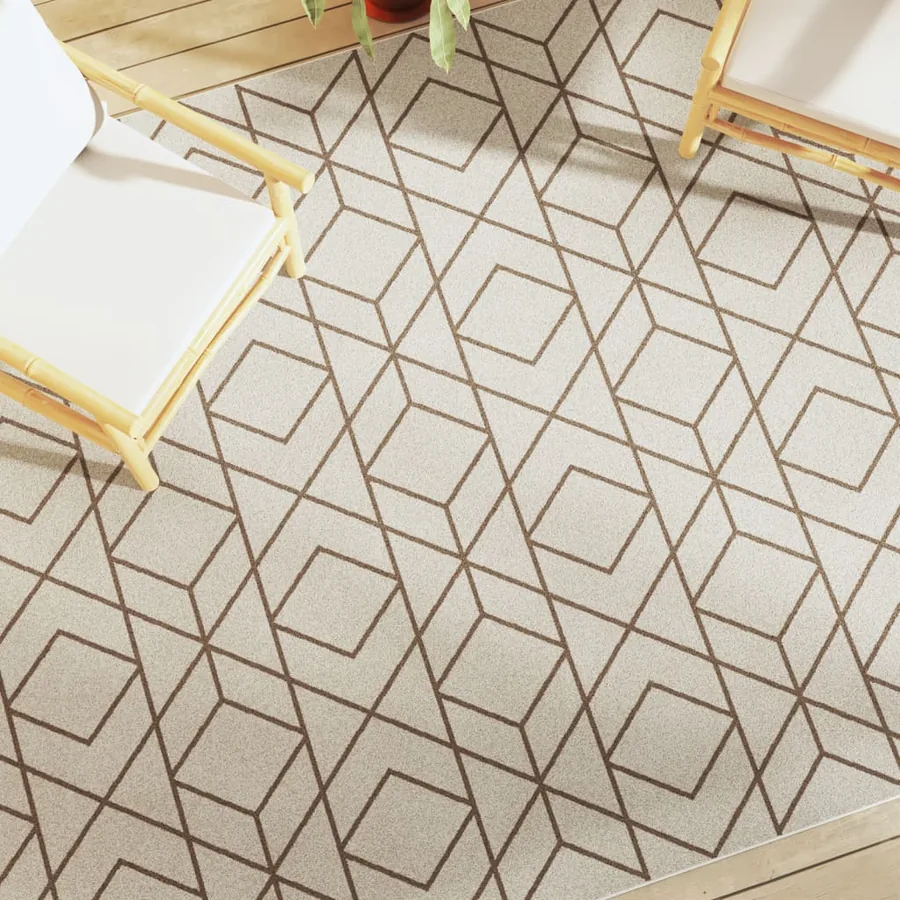Tapis intérieur extérieur à poils courts 190x300cm
