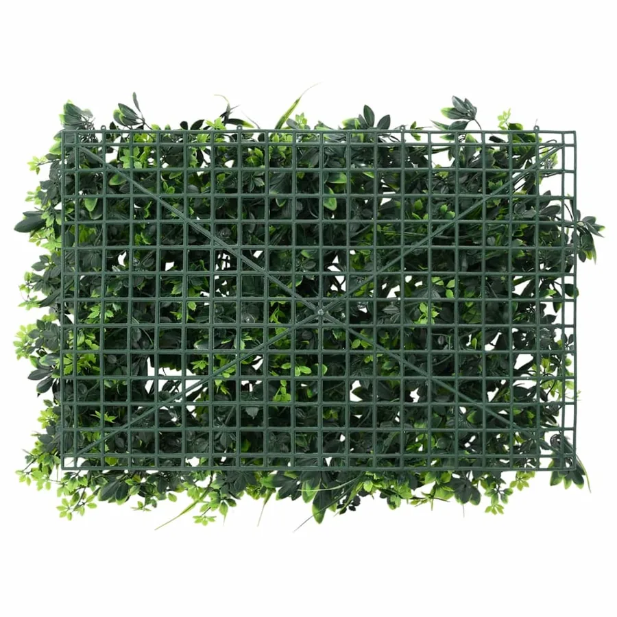 Clôture à feuilles artificielles 24 pcs vert 40x60 cm - 4