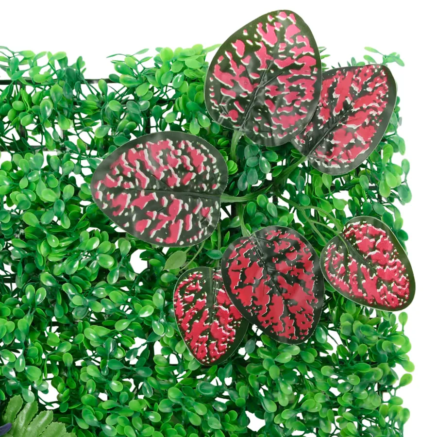 Clôture à plantes artificielles 24 pcs vert 40x60 cm - 6