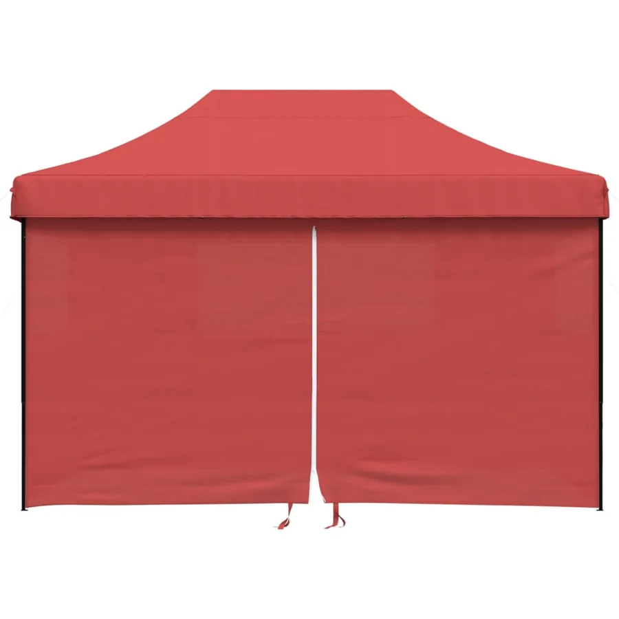 Tente de réception pliable escamotable avec 4 parois latérales - 3