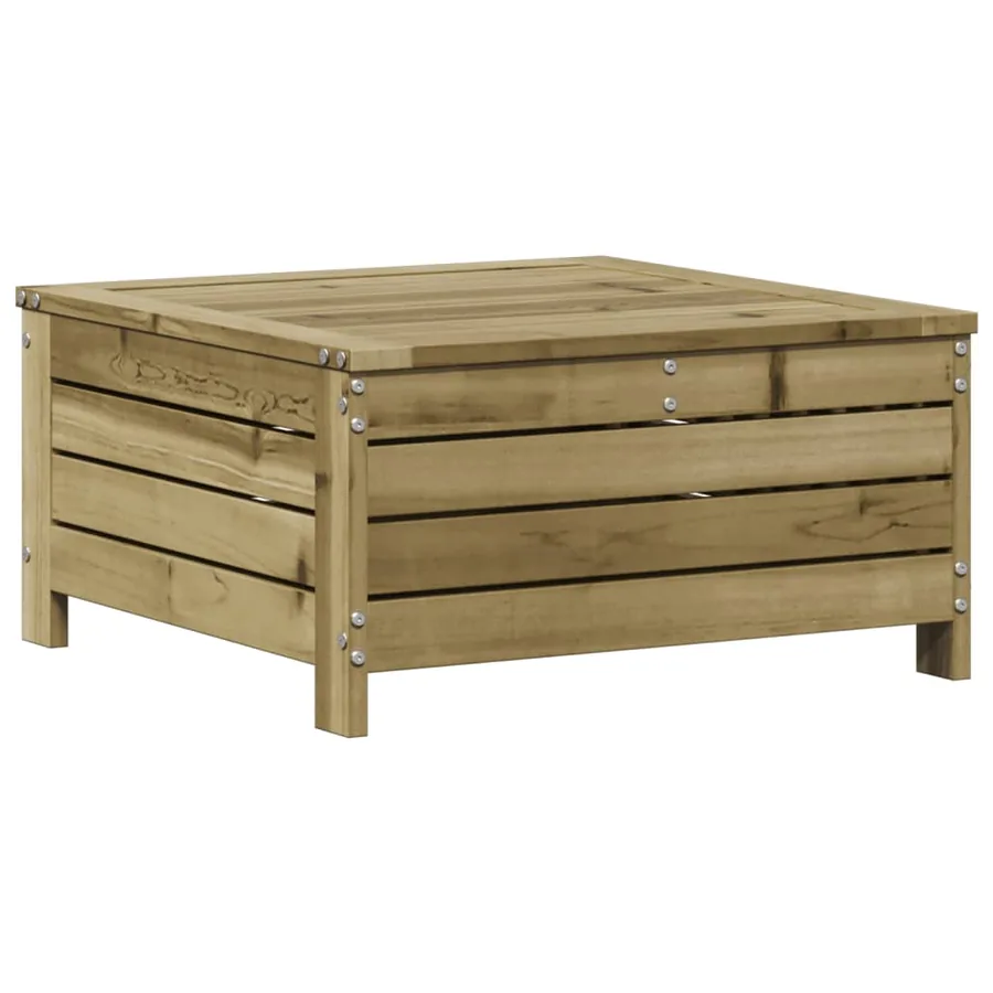 Salon de jardin 5 pcs avec coussins bois de pin imprégné - 6