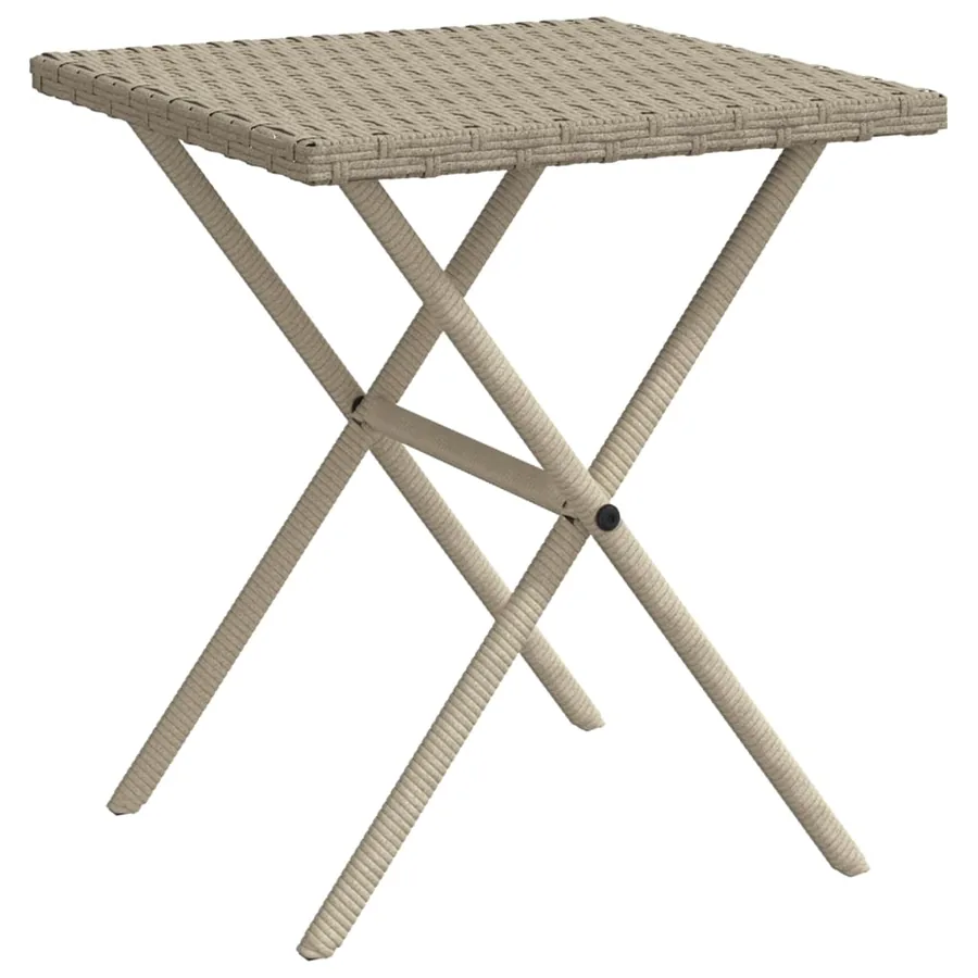 Chaises longues lot de 2 avec table gris clair résine tressée - 6