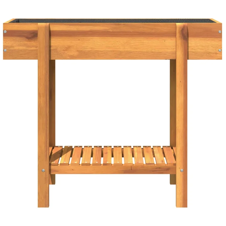 Lit surélevé de jardin 90x30x75 cm bois massif acacia - 5
