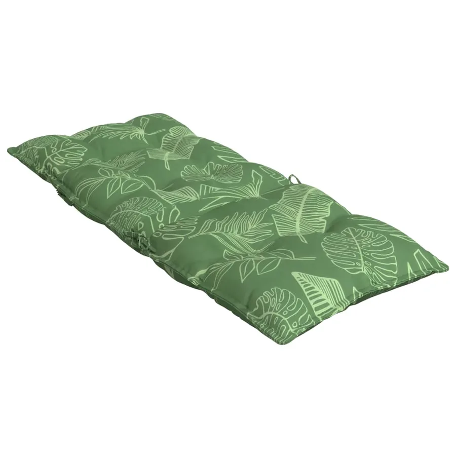 Coussins de chaise à dossier haut lot de 4 modèle de feuille - 6