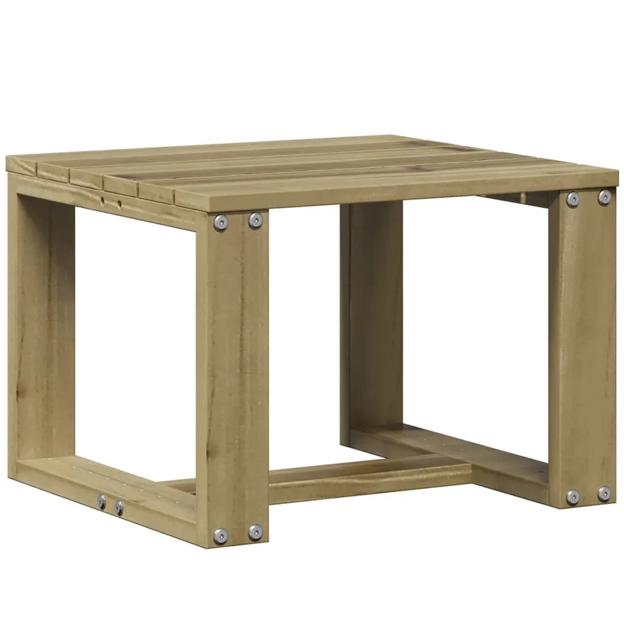 Salon de jardin 3 pcs bois de pin imprégné - 7