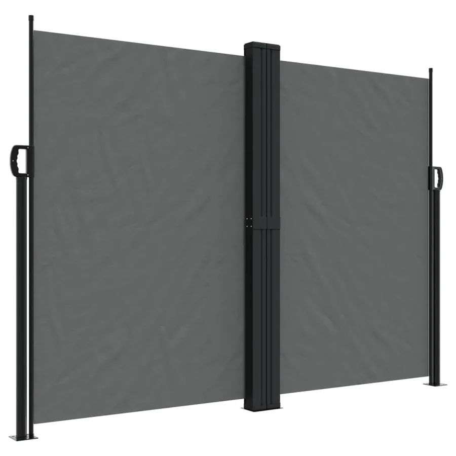 Auvent latéral rétractable anthracite 180x600 cm - 2