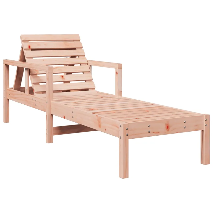 Chaise longue 199,5x62x55 cm bois massif de douglas - 7