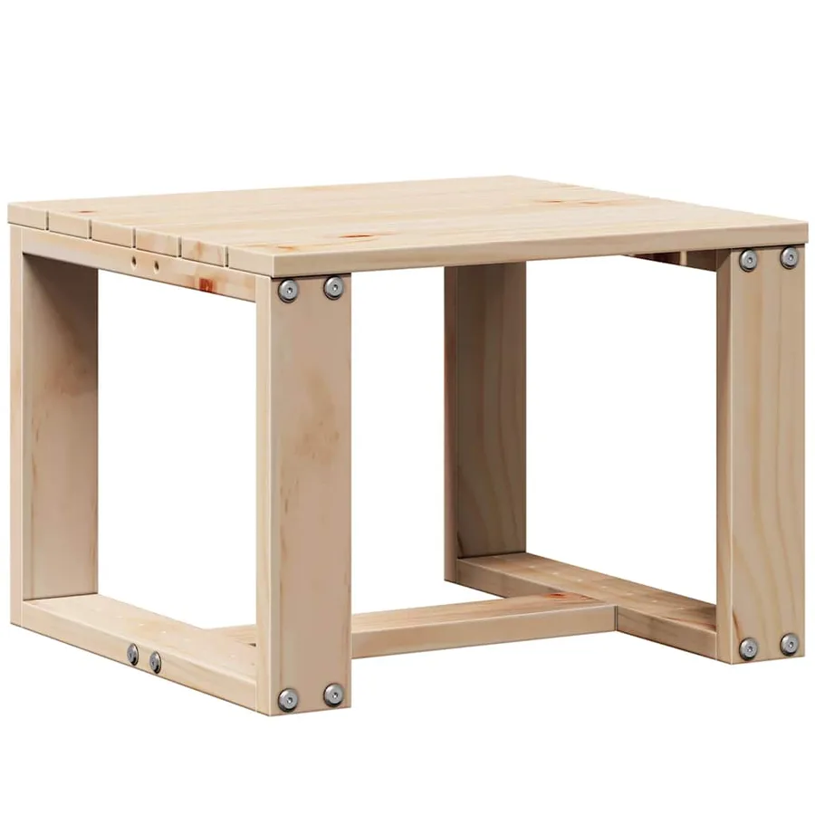 Salon de jardin 3 pcs bois massif de pin - 7