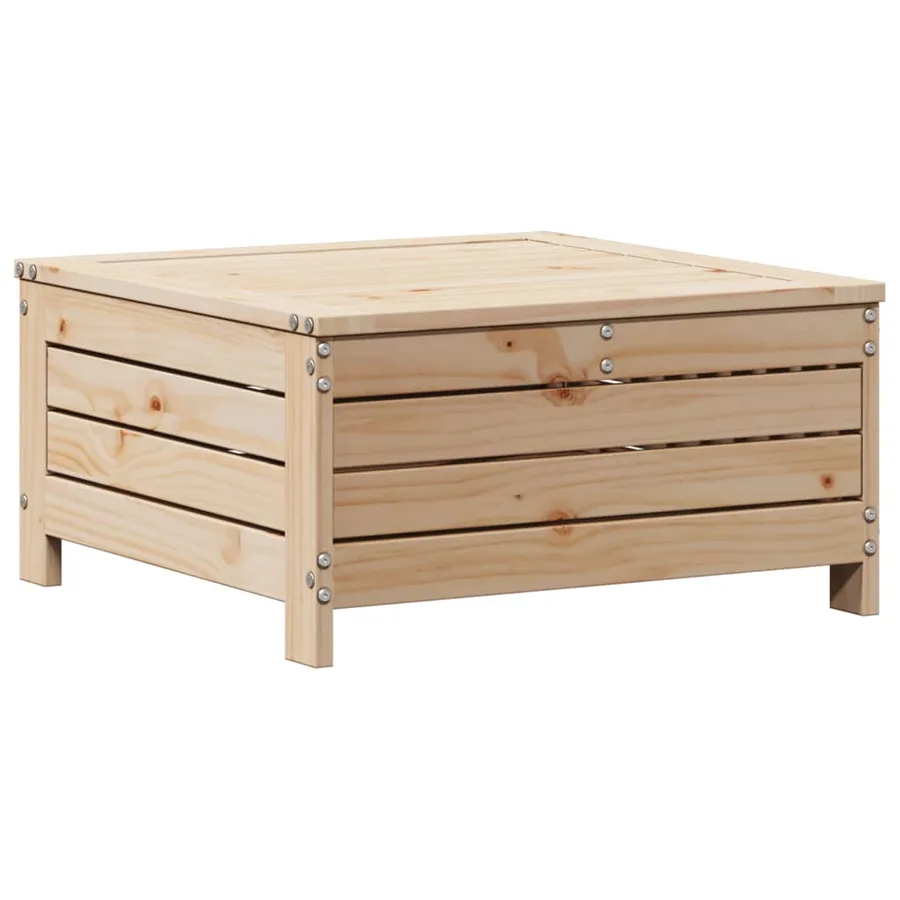 Salon de jardin 6 pcs avec coussins Bois de pin massif - 5