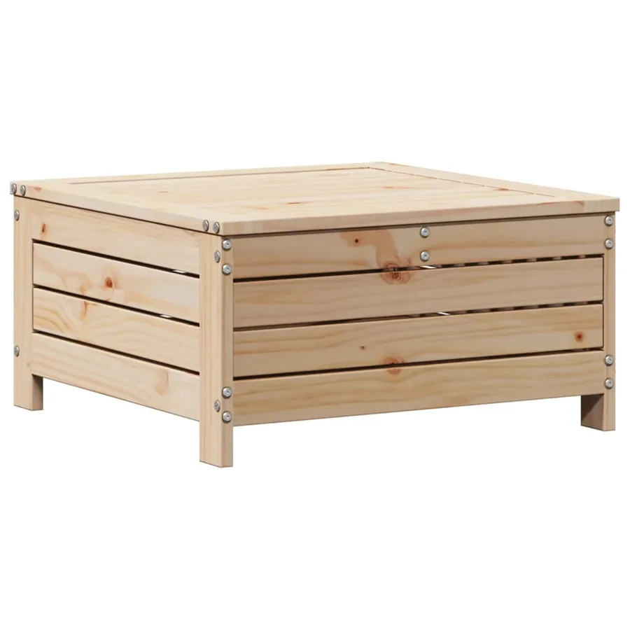 Salon de jardin 6 pcs avec coussins Bois de pin massif - 6