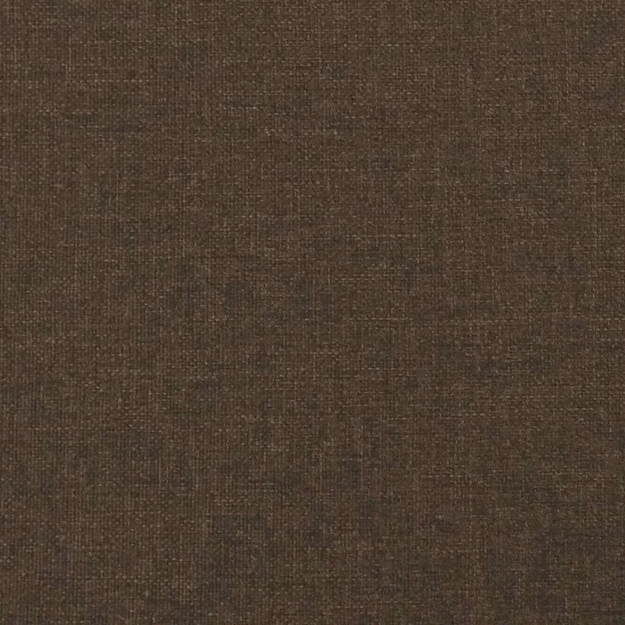 Sommier à lattes de lit matelas et LED marron foncé 120x190 cm - 9