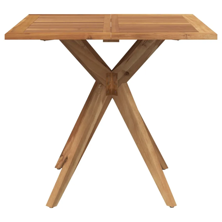 Ensemble à manger de jardin 3 pcs Bois d'acacia solide - 4